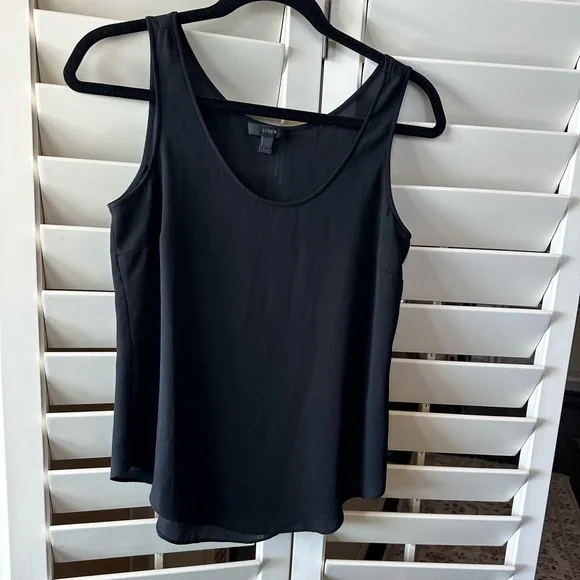 J Crew Black Sleeveless Top - Picture 2 of 5